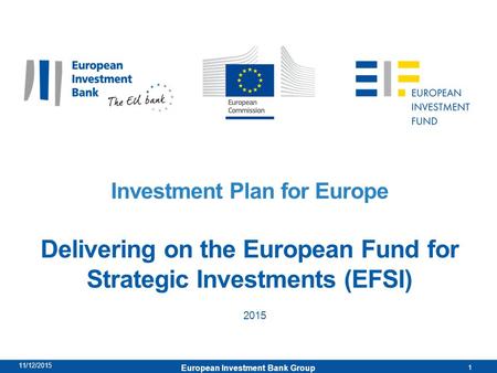 European Investment Bank Group