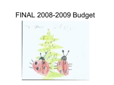 FINAL 2008-2009 Budget. Assumptions COLA 5.66% Deficit -5.36% NET COLA 0.0% 21,550 ADA (decline of 823.14 07/08 P-2) –For Revenue 22,370 –For Staffing.