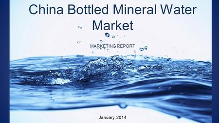 China Bottled Mineral Water Market