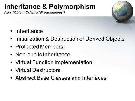 Programming to Interfaces - ppt download