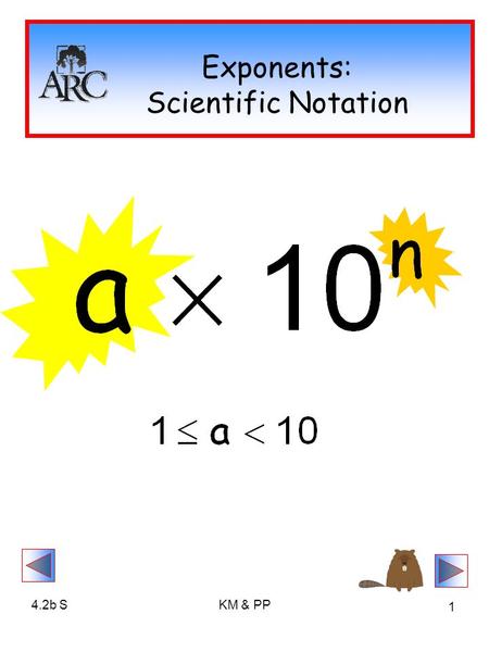 4.2b SKM & PP 1 Exponents: Scientific Notation. 4.2b SKM & PP 2 Think about this?