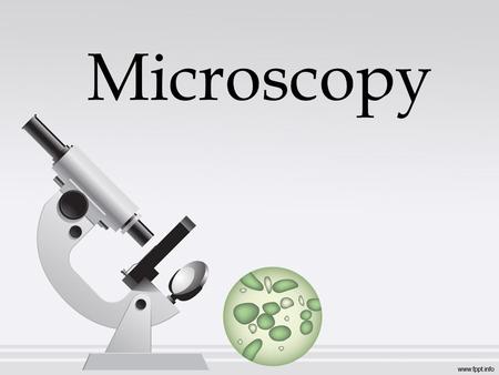 Microscopy.