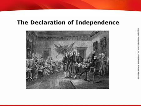 TEKS 8C: Calculate percent composition and empirical and molecular formulas. The Declaration of Independence.