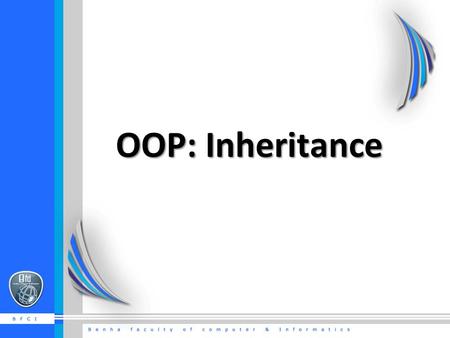 OOP: Inheritance. Inheritance A class can extend another class, inheriting all its data members and methods while redefining some of them and/or adding.