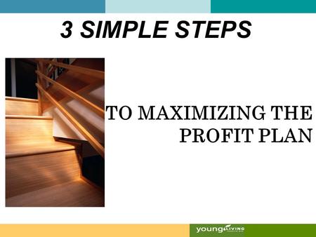 TO MAXIMIZING THE PROFIT PLAN 3 SIMPLE STEPS. Maximize to earn hundreds or thousands On the Fast Track.