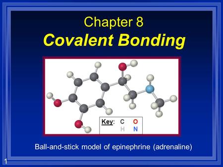 Chapter 8 Covalent Bonding