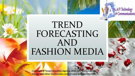 TREND FORECASTING AND FASHION MEDIA