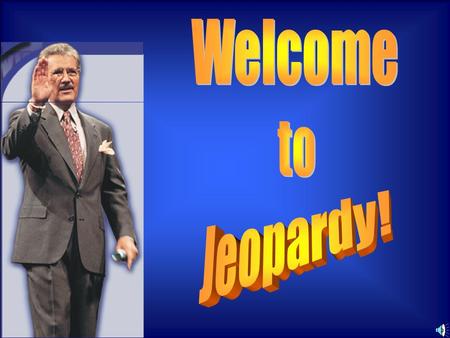 © Mark E. Damon - All Rights Reserved Round 1 Final Jeopardy SkyePoppy.
