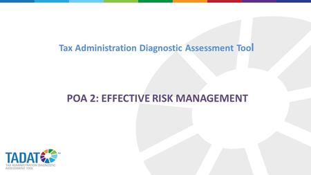 Tax Administration Diagnostic Assessment Tool
