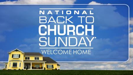 WELCOME HOME. Luke 15:16–24 NASB “And he would have gladly filled his stomach with the pods that the swine were eating, and no one was giving anything.