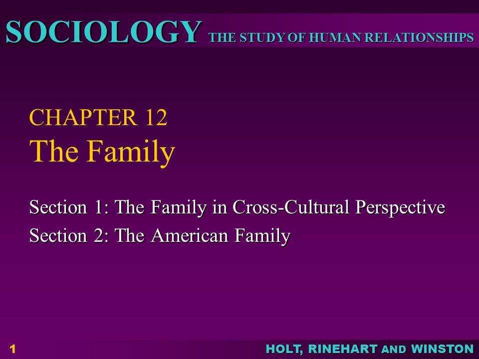 Sociology 4 7 17 Chapter 12 The Family Ppt Video Online Download Sociology 4 7 17 Chapter 12 The Family Ppt Video Online Download