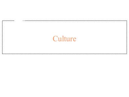Culture. What is Culture? u The sum total of learned beliefs, values, and customs that serve to direct the consumer behavior of members of a particular.