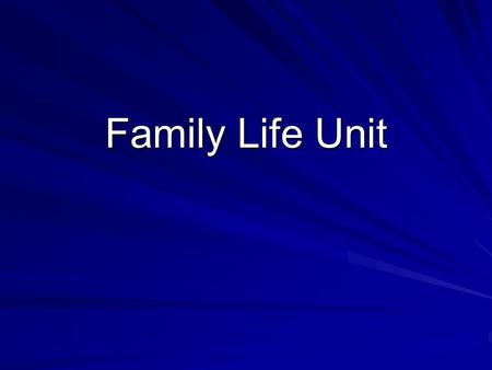 Family Life Unit. Welcome and introduction About us What Southwest Middle’s curriculum covers and what we do not cover….. Topics.