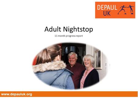 Adult Nightstop 11 month progress report www.depauluk.org.
