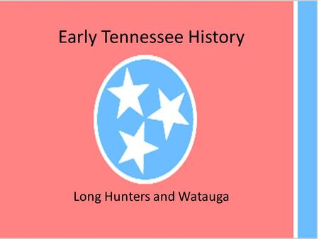 Early Tennessee History
