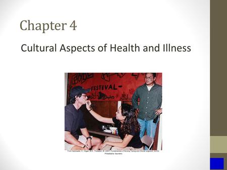 Cultural Aspects of Health and Illness