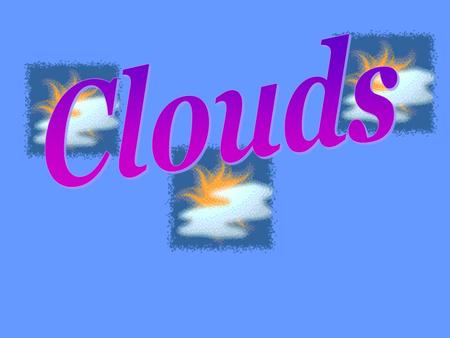 Hear a Music Clip. Cloud Classification 1. Based on Altitude 2.Appearance from the ground LATIN ROOTS Cirrus - Curl of hair -Wispy fibers or Feathery.