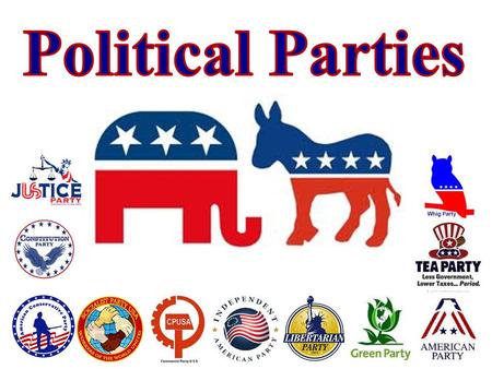 Political Parties Whig Party.