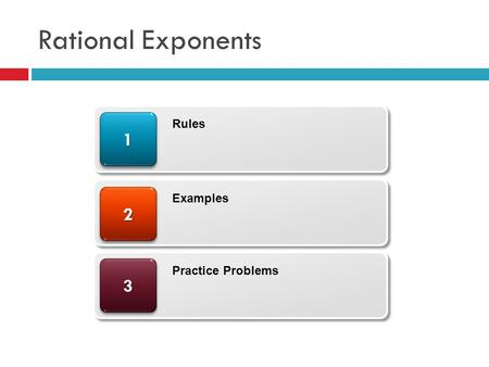 Rational Exponents 33 22 11 Rules Examples Practice Problems.