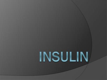 PANCREAS- ya herd? Insulin: lipids or brotein?  Insulin is a peptide-based hormone.