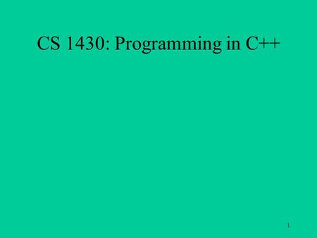 1 CS 1430: Programming in C++. 2 Find Max, Min, Average of m Sections Max, Min and Average of each section Max, Min and Average of all sections together.