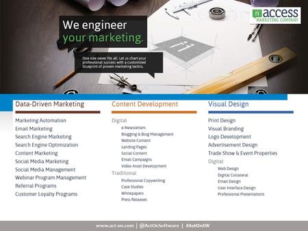 | #ActOnSW. To The Point Marketing is a full-service, digital marketing agency specializing in the architecture, design,