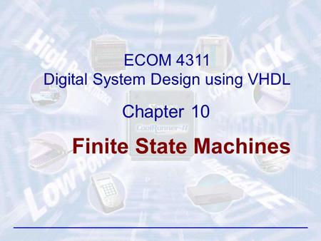 Digital System Design using VHDL
