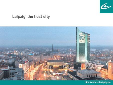 Leipzig: the host city