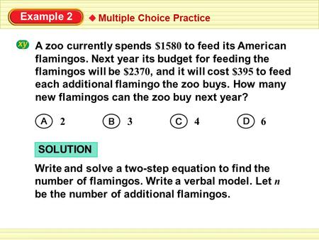 Example 2 Multiple Choice Practice 2 3 6 4