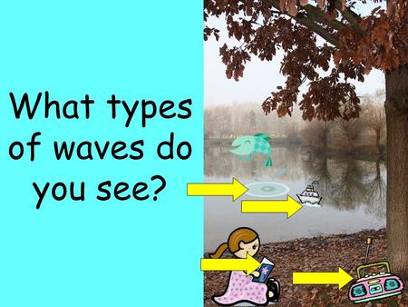 What types of waves do you see?