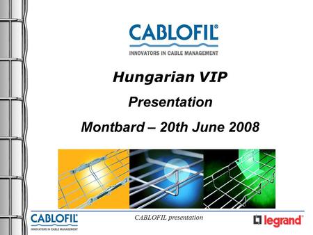 Hungarian VIP Presentation Montbard – 20th June 2008.