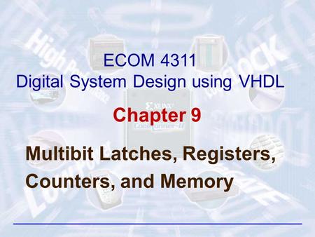 Digital System Design using VHDL