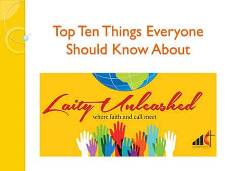 Top Ten Things Everyone Should Know About. 10. Tasty, yummy, sometimes homemade food at each meeting.