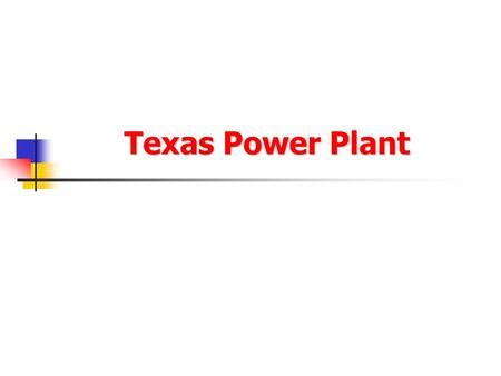 Texas Power Plant Project Contractor Texas Power Plant Job Site Overview.