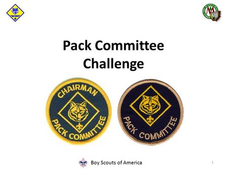 Pack Committee Challenge