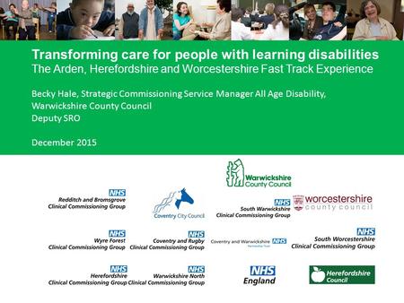 Transforming care for people with learning disabilities