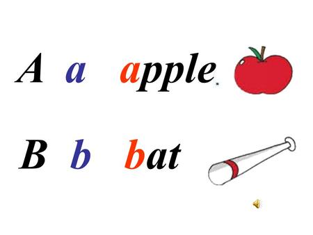 A a apple B b bat. D d duck D d dog C c car E e egg E e elephant.