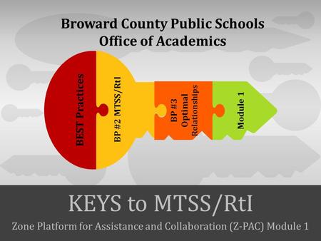 Broward County Public Schools BP #3 Optimal Relationships