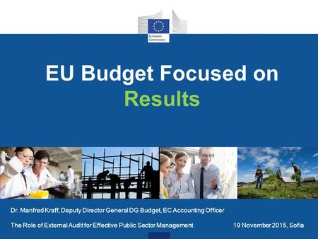 EU Budget Focused on Results