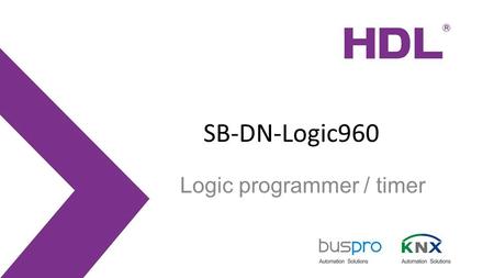 SB-DN-Logic960 Logic programmer / timer. Description  SB-DN-Logic960 is an intelligent programmable logic controller, it can control the system automatically.