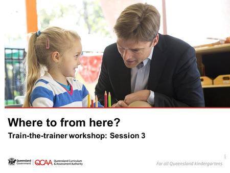 Where to from here? Train-the-trainer workshop: Session 3 14878.