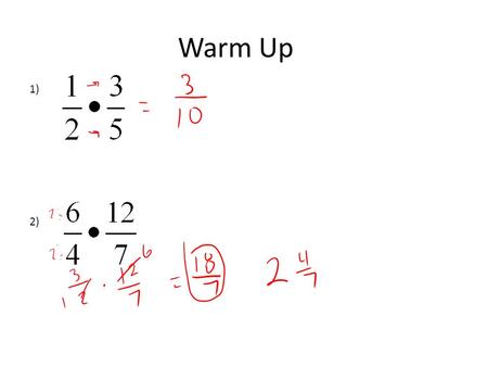 Warm Up 1) 2). Essential Question: How do you convert between units of measure and find unit rate? Students will write a summary of the steps to convert.
