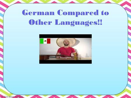 German Compared to Other Languages!!