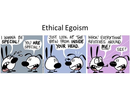 Ethical Egoism. Egoism Questions What am I doing with my life? (Where do you see yourself in 5 years) Am I honest with myself? Do I live with integrity.