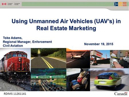 Using Unmanned Air Vehicles (UAV’s) in