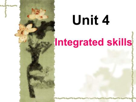 Unit 4 Integrated skills Tasks for preview Learn the new words: set up, among, phone. Read the information from P70 to P71. What do you need to do before.