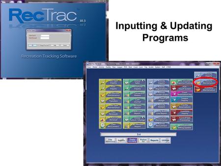 Inputting & Updating Programs. To Search by Actv Numb (Activity Number) -Click here -Start typing the # -It will bring up your Program # To Search by.