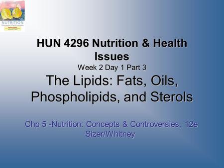 Chp 5 -Nutrition: Concepts & Controversies, 12e Sizer/Whitney