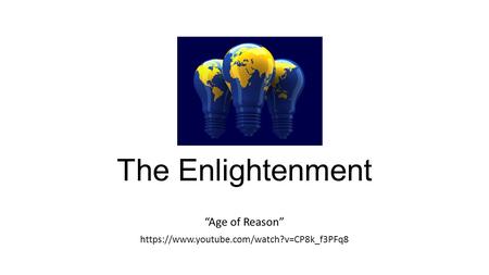 “Age of Reason” https://www.youtube.com/watch?v=CP8k_f3PFq8