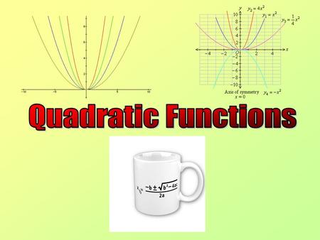 Quadratic Functions.